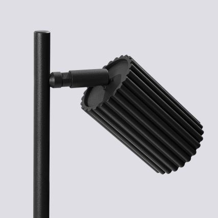 Настолна лампа KARBON 1xGU10/10W/230V черен