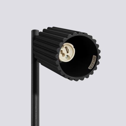 Настолна лампа KARBON 1xGU10/10W/230V черен