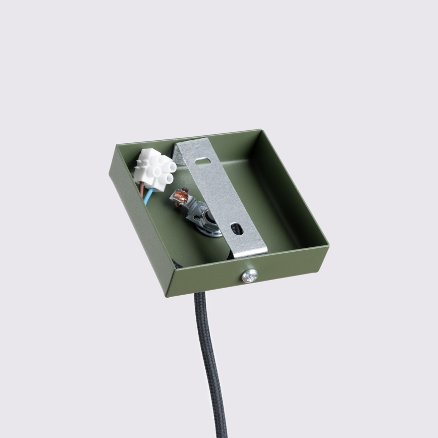 Пендел KARBON 1xGU10/10W/230V зелен