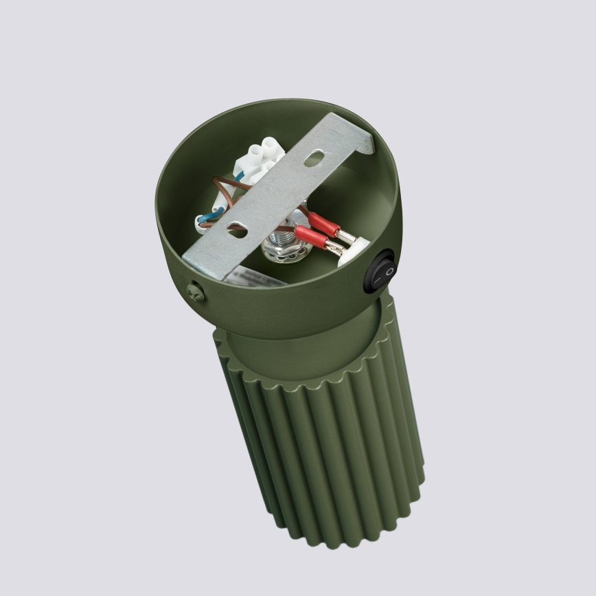 Спот аплик KARBON 1xGU10/10W/230V зелен
