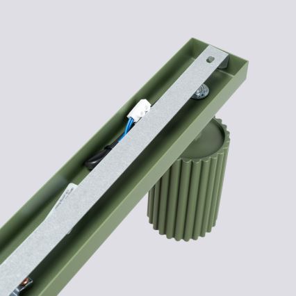 Спот KARBON 6xGU10/10W/230V зелен