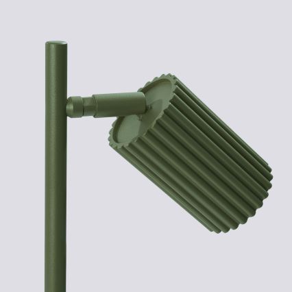 Настолна лампа KARBON 1xGU10/10W/230V зелен