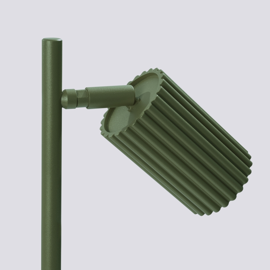 Настолна лампа KARBON 1xGU10/10W/230V зелен