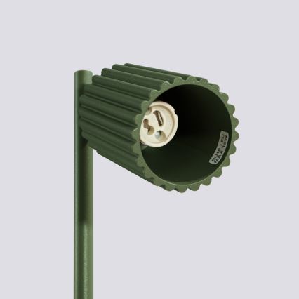 Настолна лампа KARBON 1xGU10/10W/230V зелен
