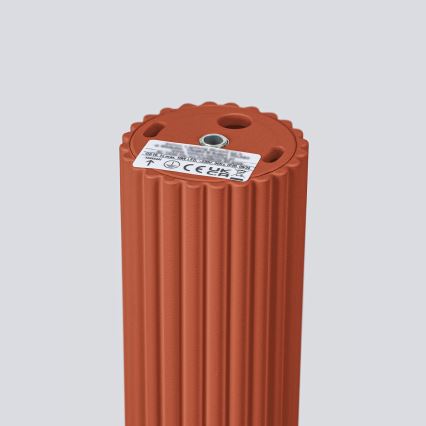 Спот KARBON 1xGU10/10W/230V 20 см червен