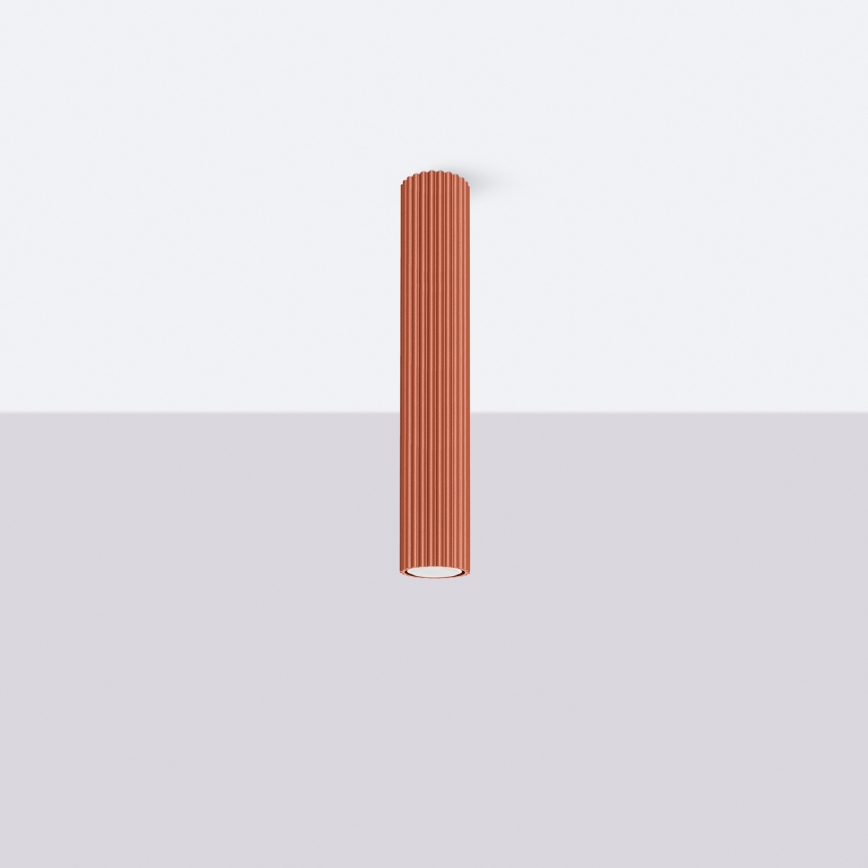 Спот KARBON 1xGU10/10W/230V 40 см червен