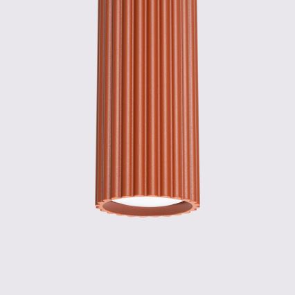 Пендел KARBON 1xGU10/10W/230V червен