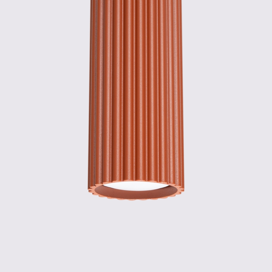 Пендел KARBON 1xGU10/10W/230V червен