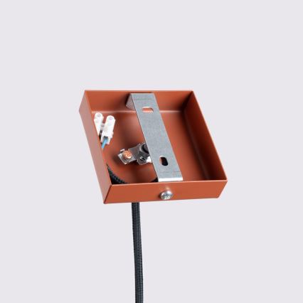 Пендел KARBON 1xGU10/10W/230V червен