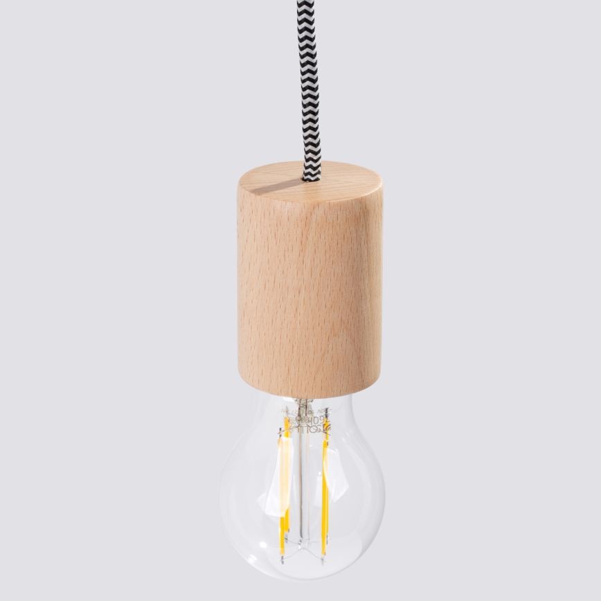 Аплик NIMBI 1xE27/15W/230V бук