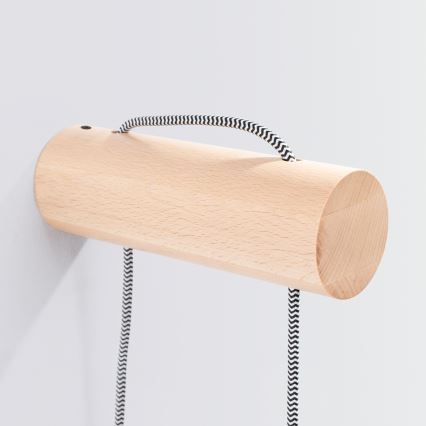 Аплик NIMBI 1xE27/15W/230V бук