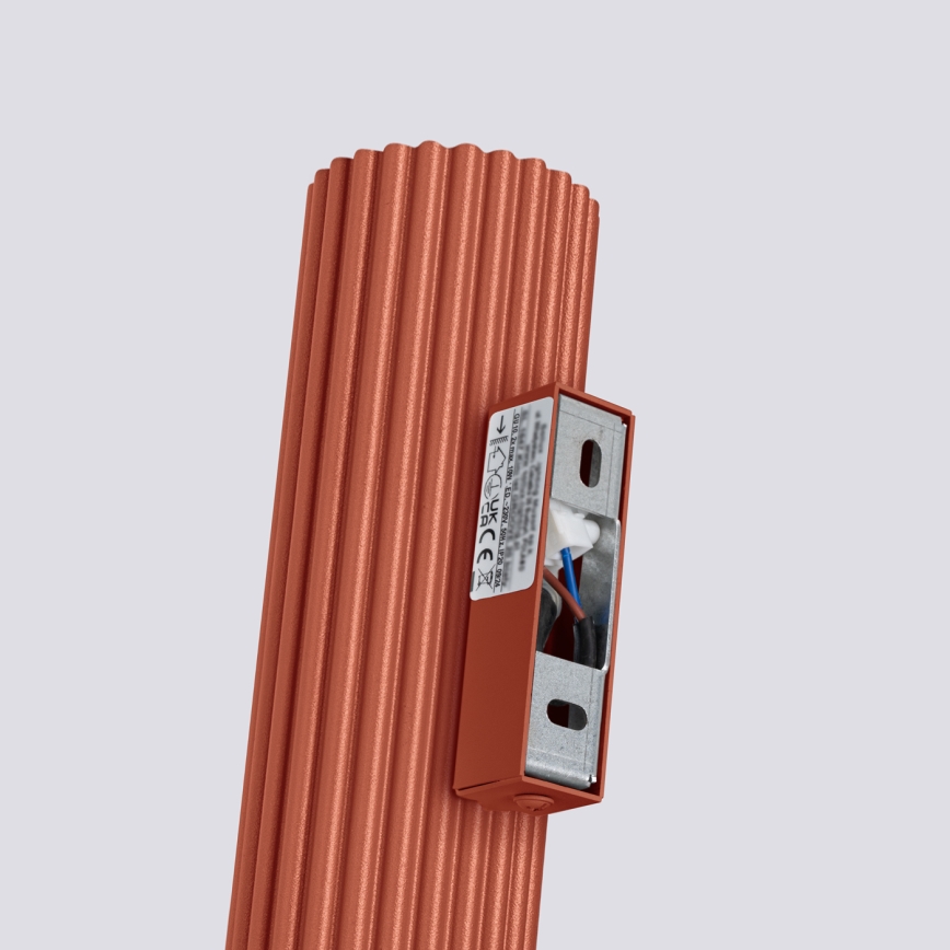 Аплик KARBON 2xGU10/10W/230V червен