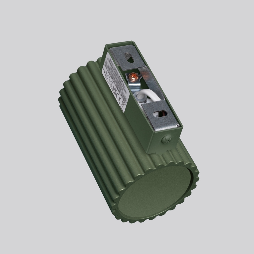 Аплик KARBON 1xGU10/10W/230V зелен