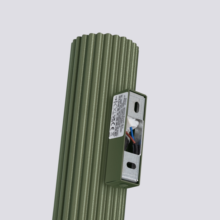 Аплик KARBON 2xGU10/10W/230V зелен
