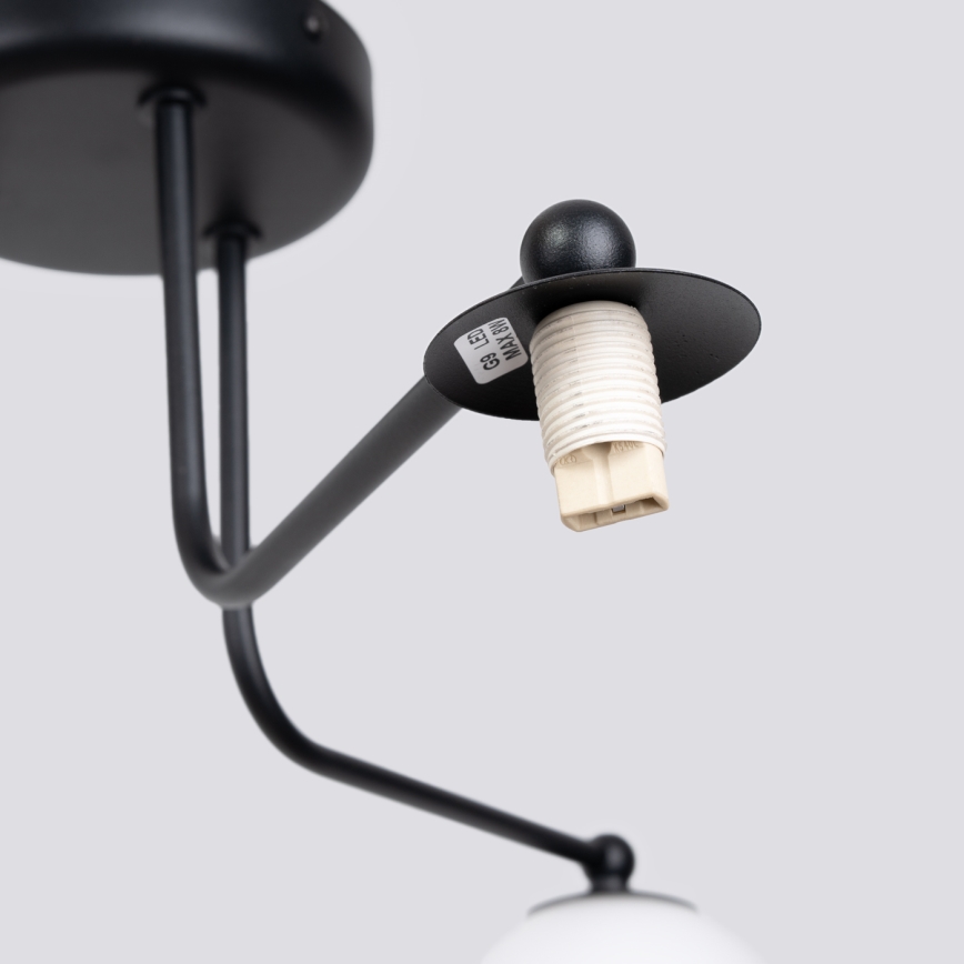 Висящ полилей ASTRAL 3xG9/8W/230V черен