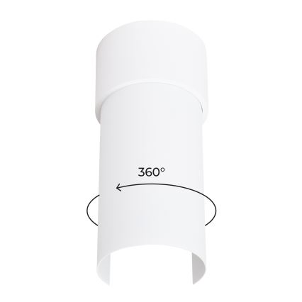 Плафон FLASH 1xE27/15W/230V бял