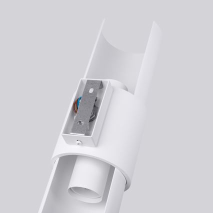 Аплик FLASH 2xE27/15W/230V бял