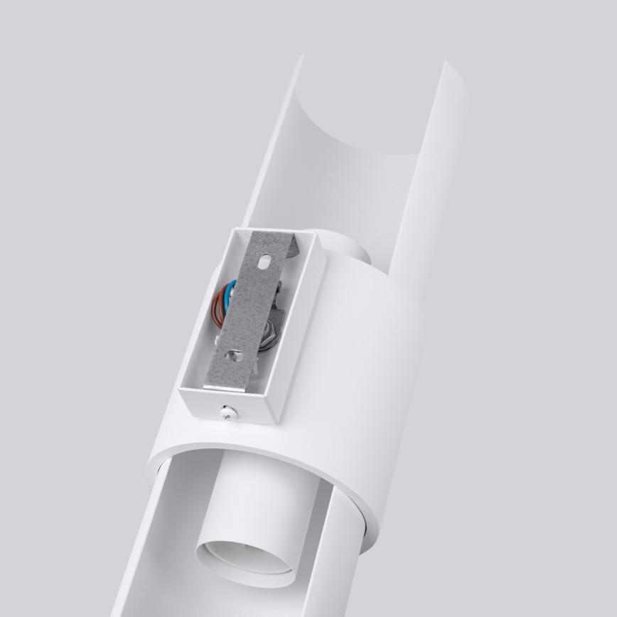 Аплик FLASH 2xE27/15W/230V бял