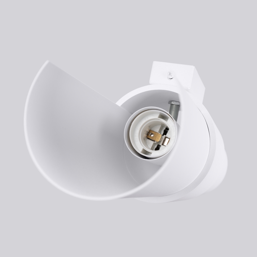 Аплик FLASH 2xE27/15W/230V бял