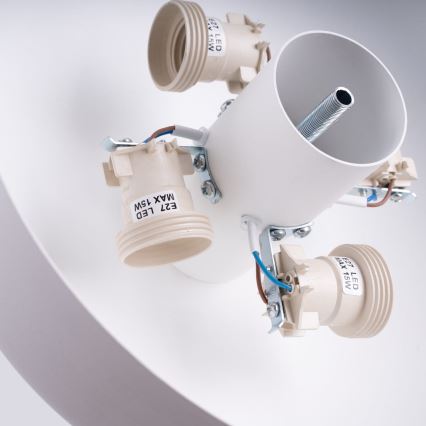 Плафон OMIQ 4xE27/15W/230V, Ø 30 см, бял