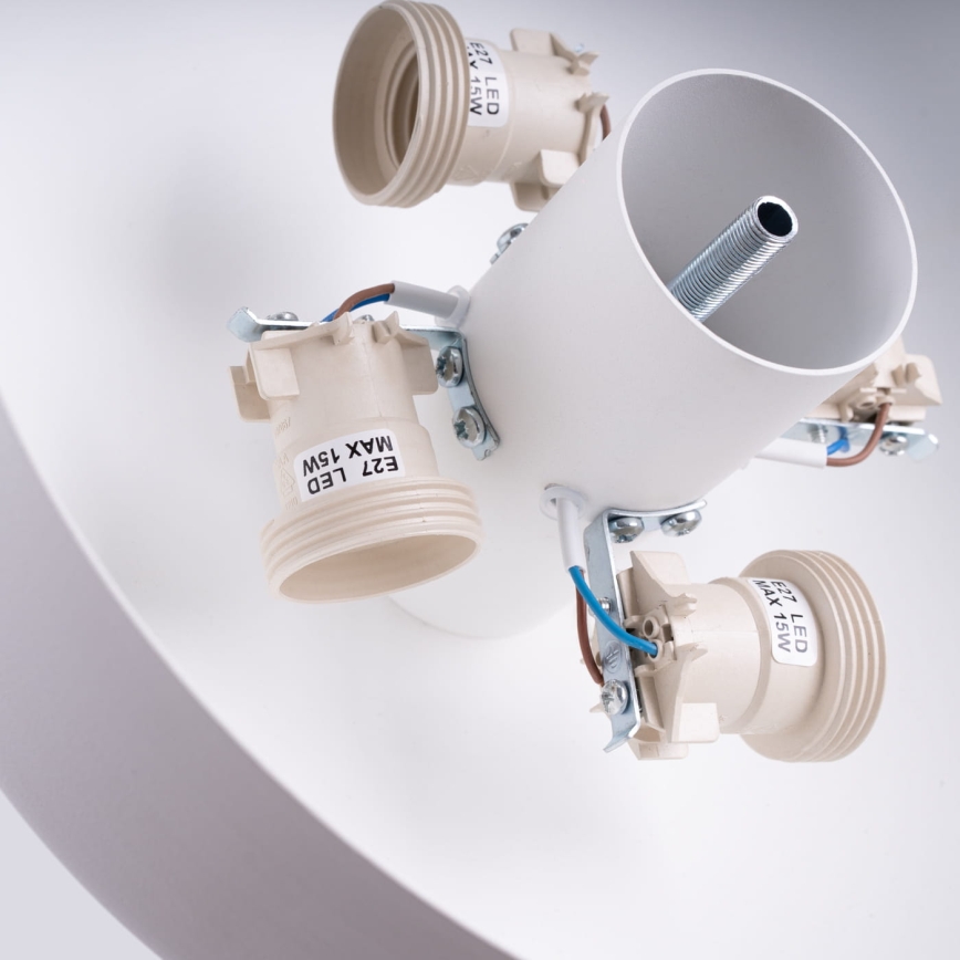 Плафон OMIQ 4xE27/15W/230V, Ø 30 см, бял