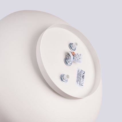 Таванно осветително тяло OMIQ 4xE27/15W/230V Ø 30 см кремаво