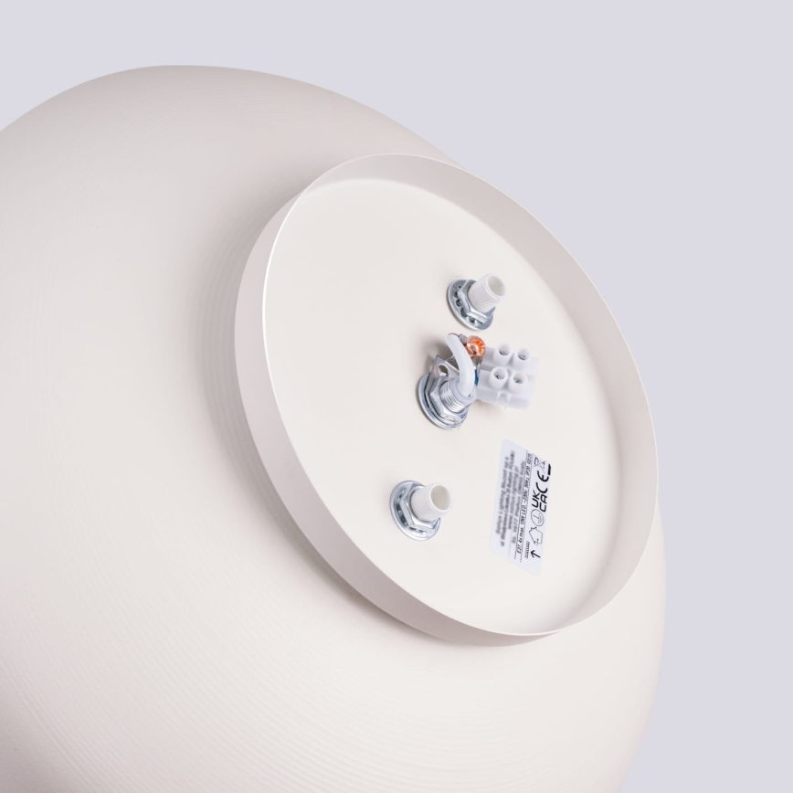 Таванно осветително тяло OMIQ 4xE27/15W/230V Ø 30 см кремаво