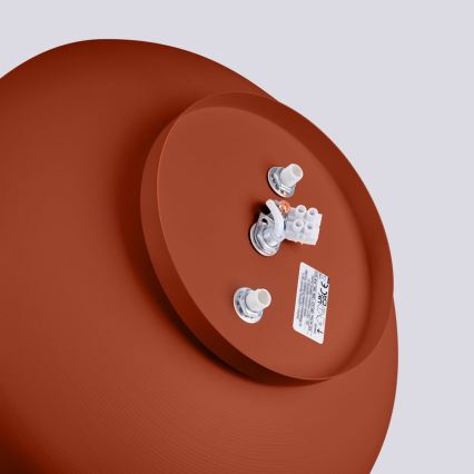 Плафон OMIQ 4xE27/15W/230V Ø 30 см червен