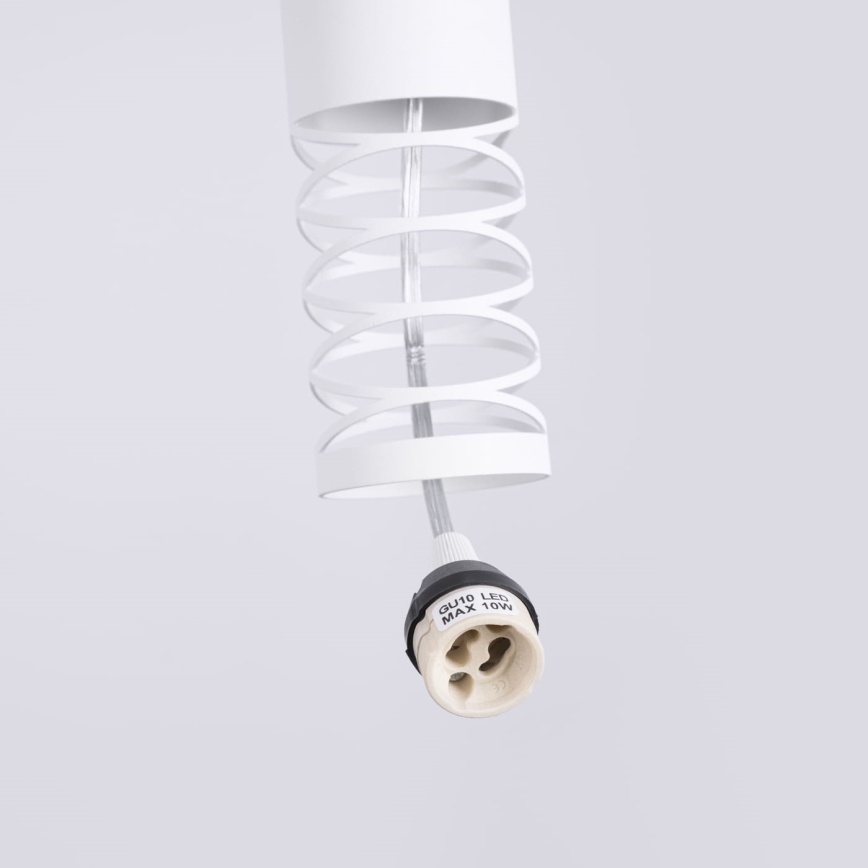 Пендел LAMI 1xGU10/10W/230V бял