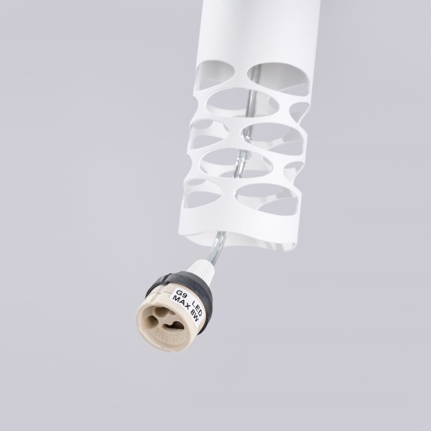 Пендел LIRO 1xGU10/10W/230V бял