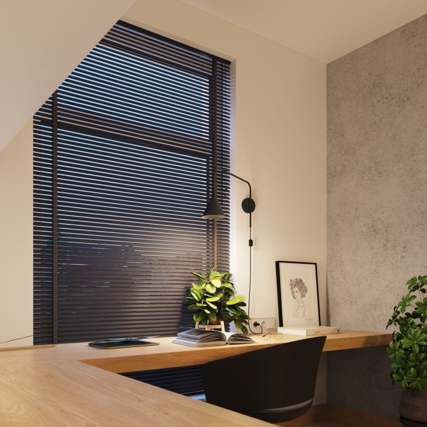 Аплик NOX 1xE14/10W/230V черен