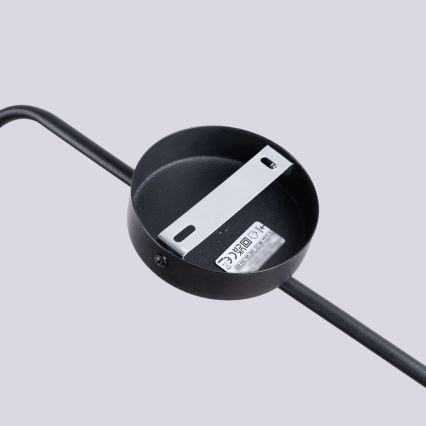 Аплик NOX 1xE14/10W/230V черен