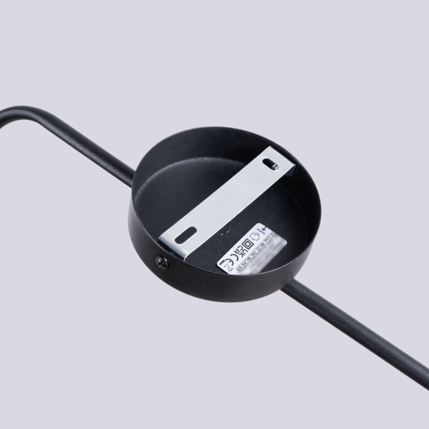 Аплик NOX 1xE14/10W/230V черен