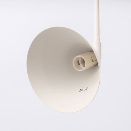 Аплик NOX 1xE14/10W/230V кремав