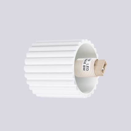 Аплик за баня HALO 1xG9/8W/230V Ø 12 см IP44 бял
