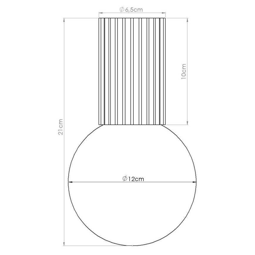 Плафон за баня HALO 1xG9/8W/230V Ø 12 см IP44 бял