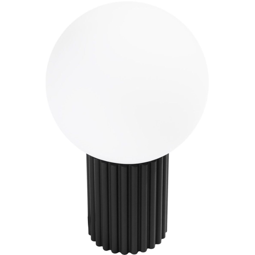 Настолна лампа HALO 1xG9/8W/230V Ø 12 см черен