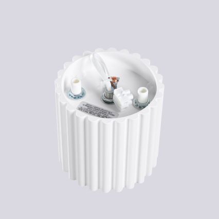 Точково осветително тяло AURA 1xGU10/10W/230V Ø 10 см бяло