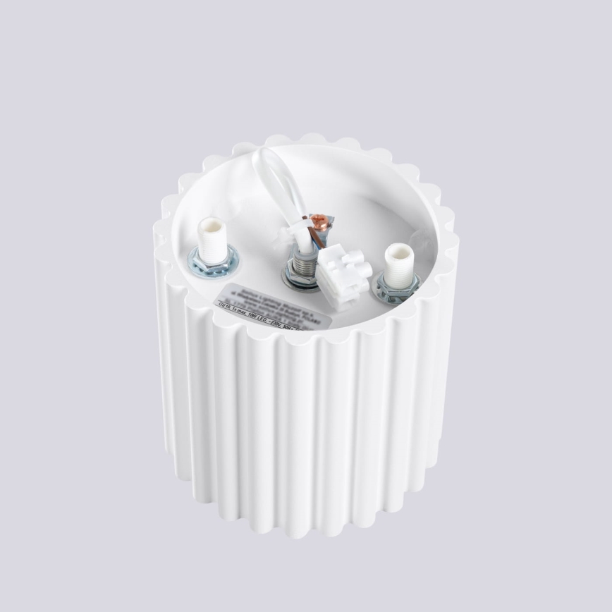 Точково осветително тяло AURA 1xGU10/10W/230V Ø 10 см бяло