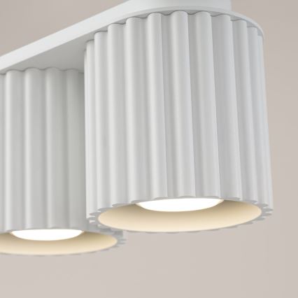 Точково осветително тяло AURA 2xGU10/10W/230V бяло
