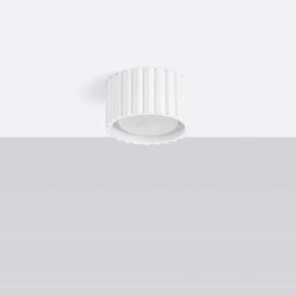 Точково осветително тяло AURA 1xGX53/10W/230V, Ø 10 см, бяло