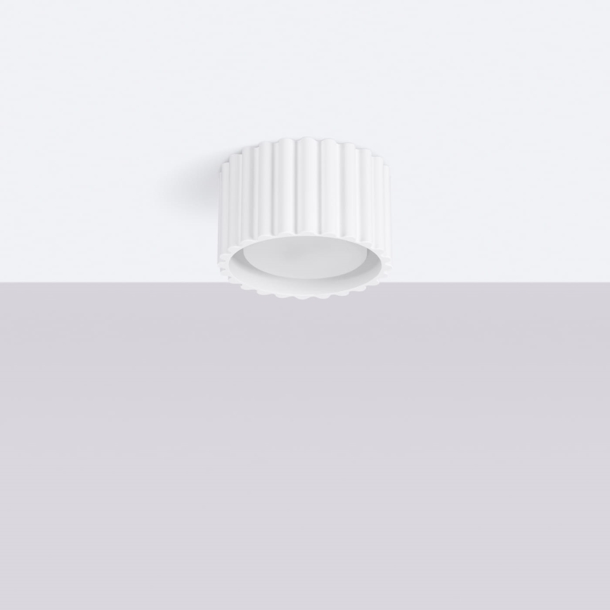 Точково осветително тяло AURA 1xGX53/10W/230V, Ø 10 см, бяло