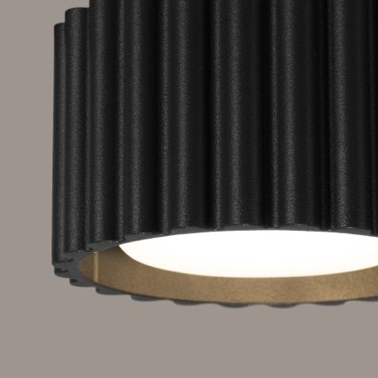 Точково осветително тяло AURA 1xGX53/10W/230V Ø 10 см, черно