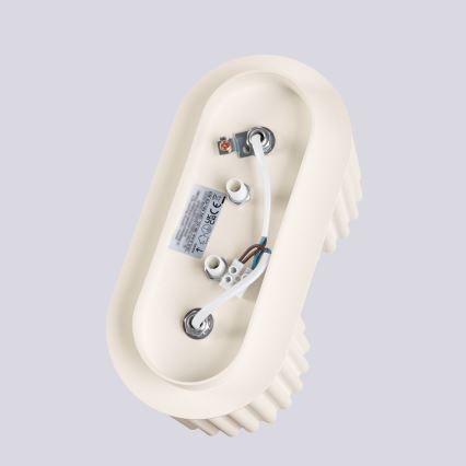 Точково осветително тяло AURA 2xGU10/10W/230V кремаво