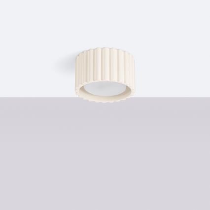 Точково осветително тяло AURA 1xGX53/10W/230V, Ø 10 cm, кремаво