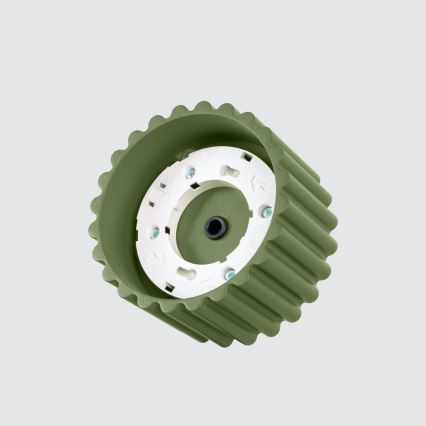 Точково осветително тяло AURA 1xGX53/10W/230V Ø 10 см, зелено