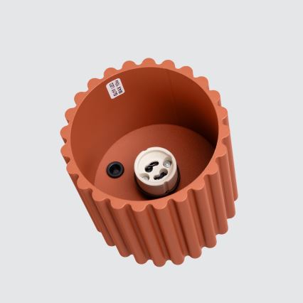 Точково осветително тяло AURA 1xGU10/10W/230V, Ø 10 см, оранжево