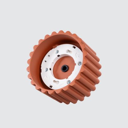 Точково осветително тяло AURA 1xGX53/10W/230V Ø 10 см оранжево