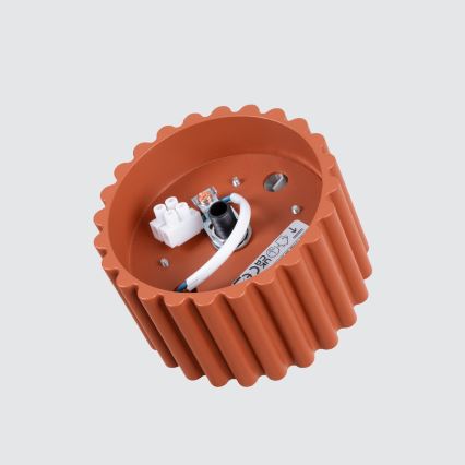 Точково осветително тяло AURA 1xGX53/10W/230V Ø 10 см оранжево