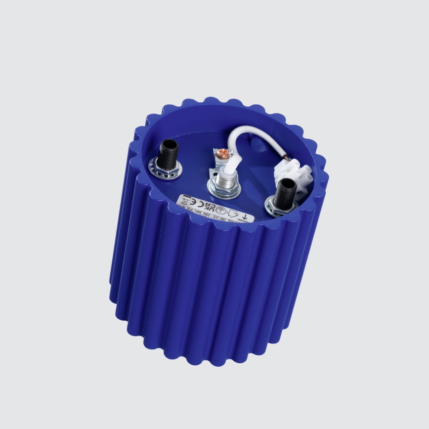 Точково осветително тяело AURA 1xGU10/10W/230V 10 см синьо